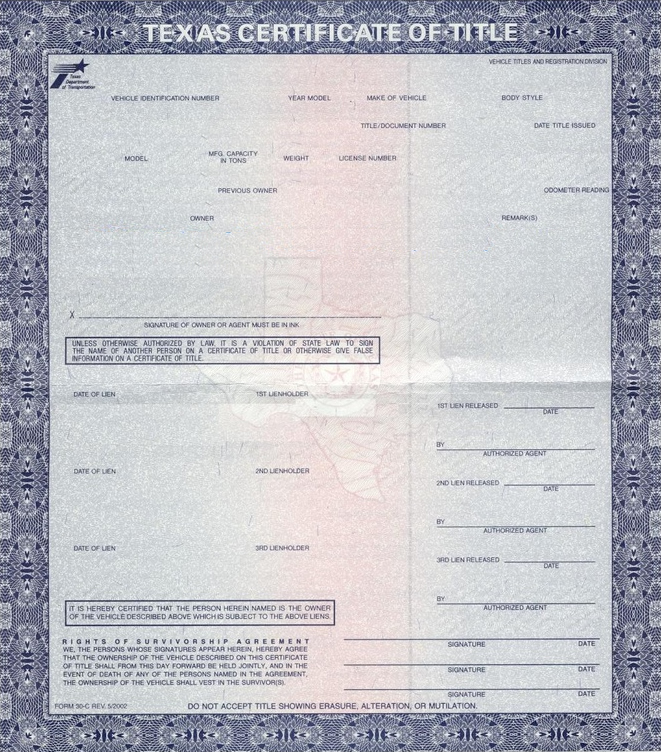 Fort Worth Auto Title